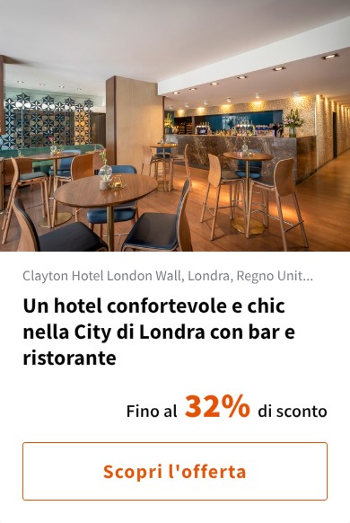 Un hotel confortevole e chic nella City di Londra con bar e ristorante