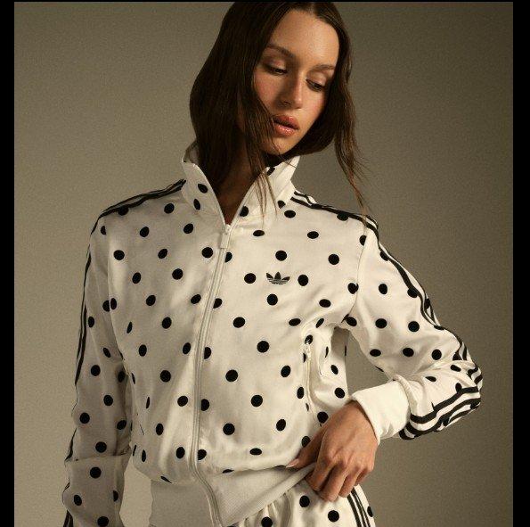 adidas Originals Polka Dot Firebird Track Top
