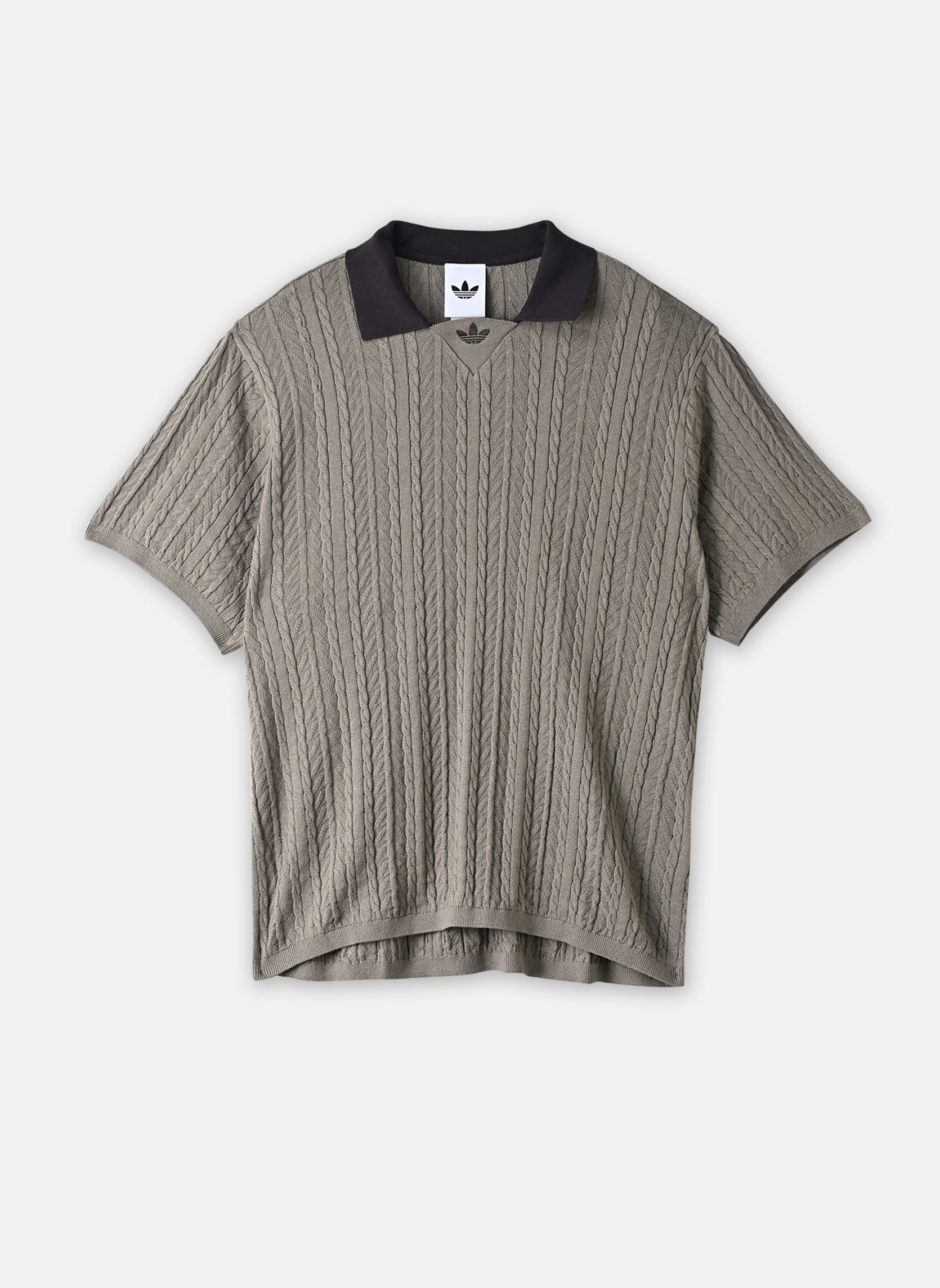 adidas originals Polos KNIT FTBL JSY homme gris