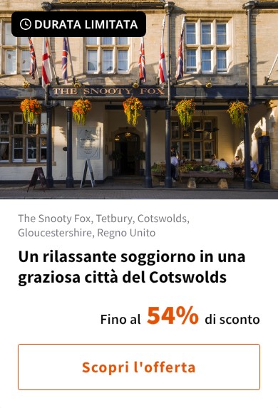 Un rilassante soggiorno in una graziosa città del Cotswolds