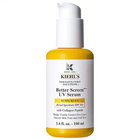 Better Screen UV Serum SPF 50+ Facial Sunscreen with Collagen Peptide