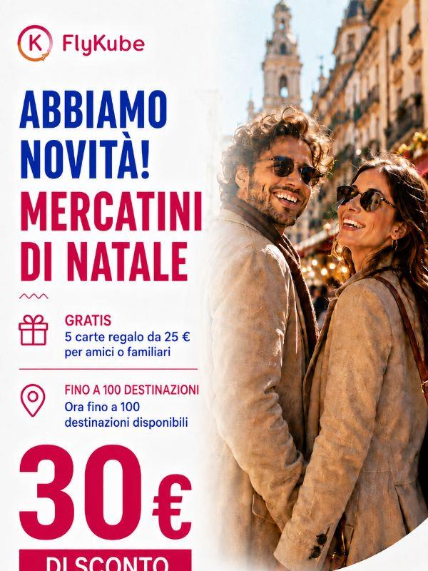 Novità FlyKube per i tuoi prossimi viaggi