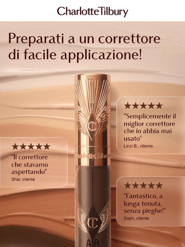 "Semplicemente il miglior correttore che io abbia mai usato" ⭐