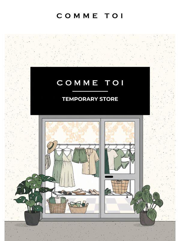 Continua il nostro Temporary store!