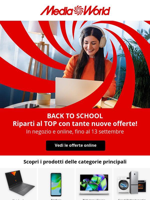 Le offerte Back to School finiscono il 13/09