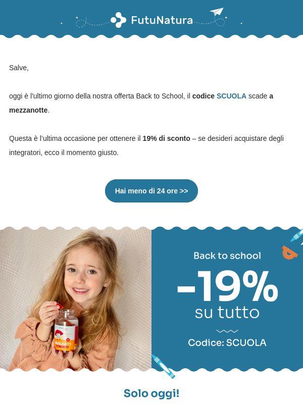 🔔 Il -19% scade oggi