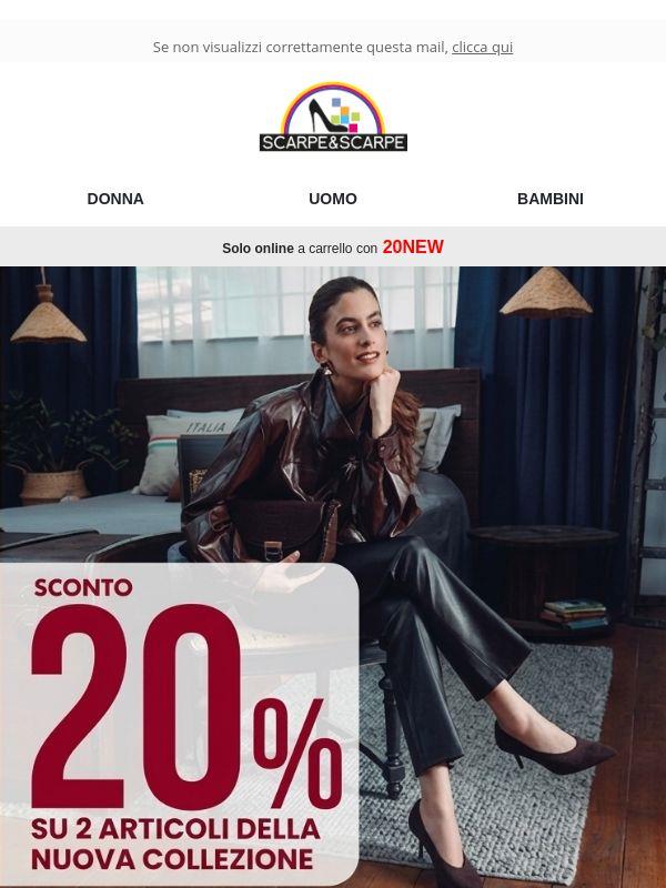 Ultimi giorni 🔥 -20% sulla Nuova Collezione