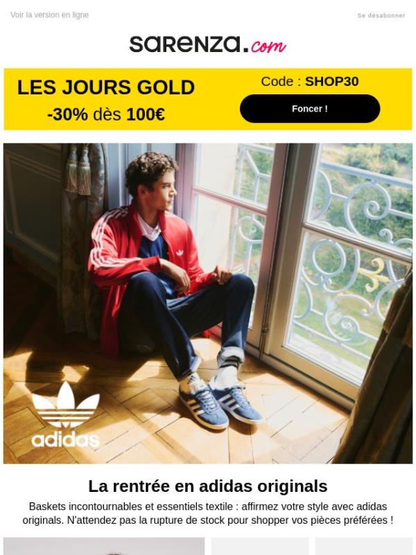 adidas originals : la sélection incontournable pour la rentrée