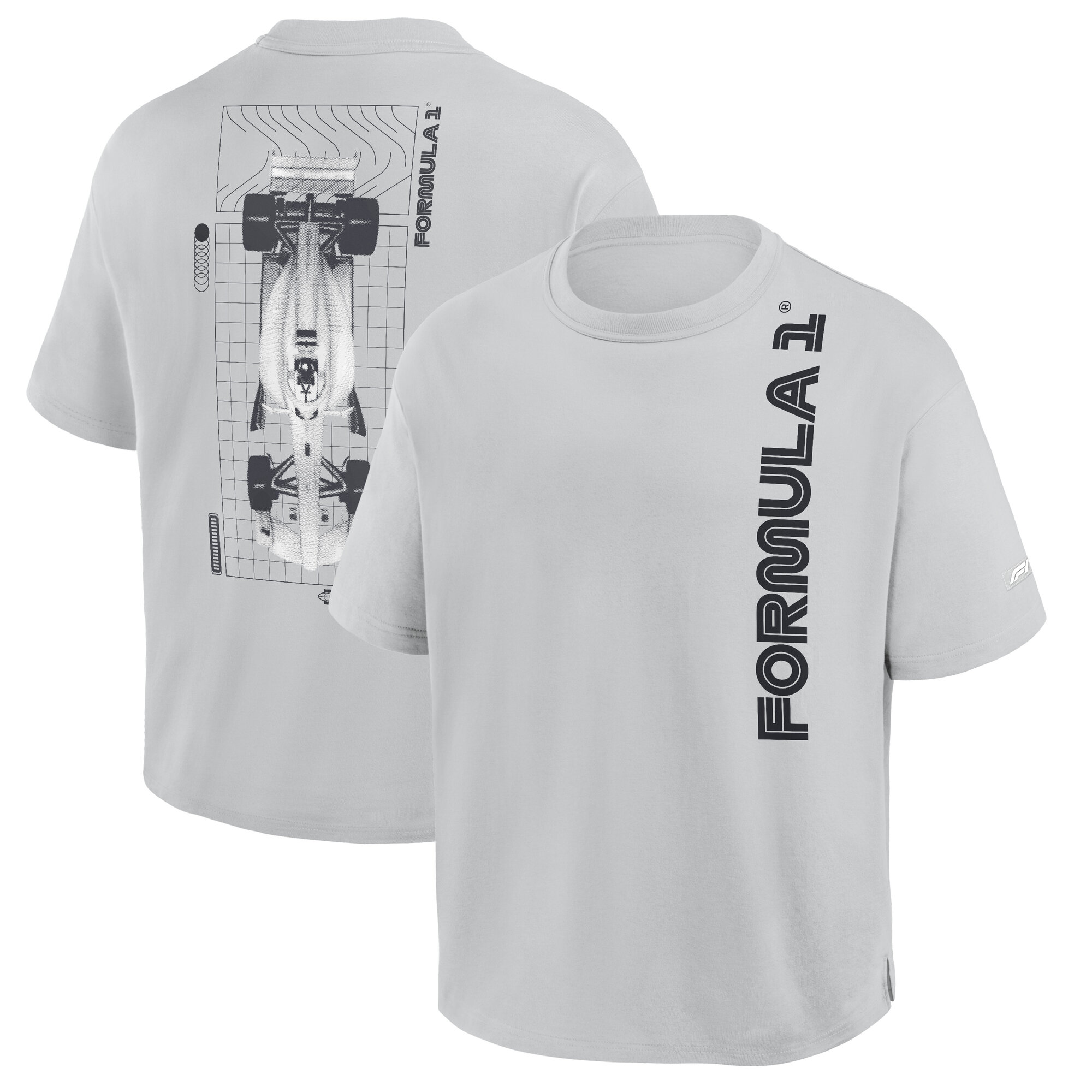 Maglietta grafica a maniche corte Formula 1 Elements - Grigia - Unisex