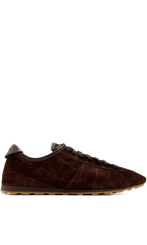 Les Tennis leather sneakers