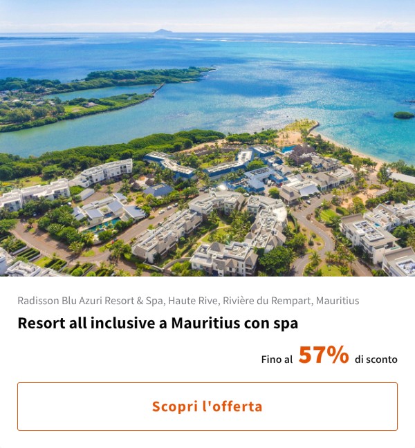 Resort all inclusive a Mauritius con spa