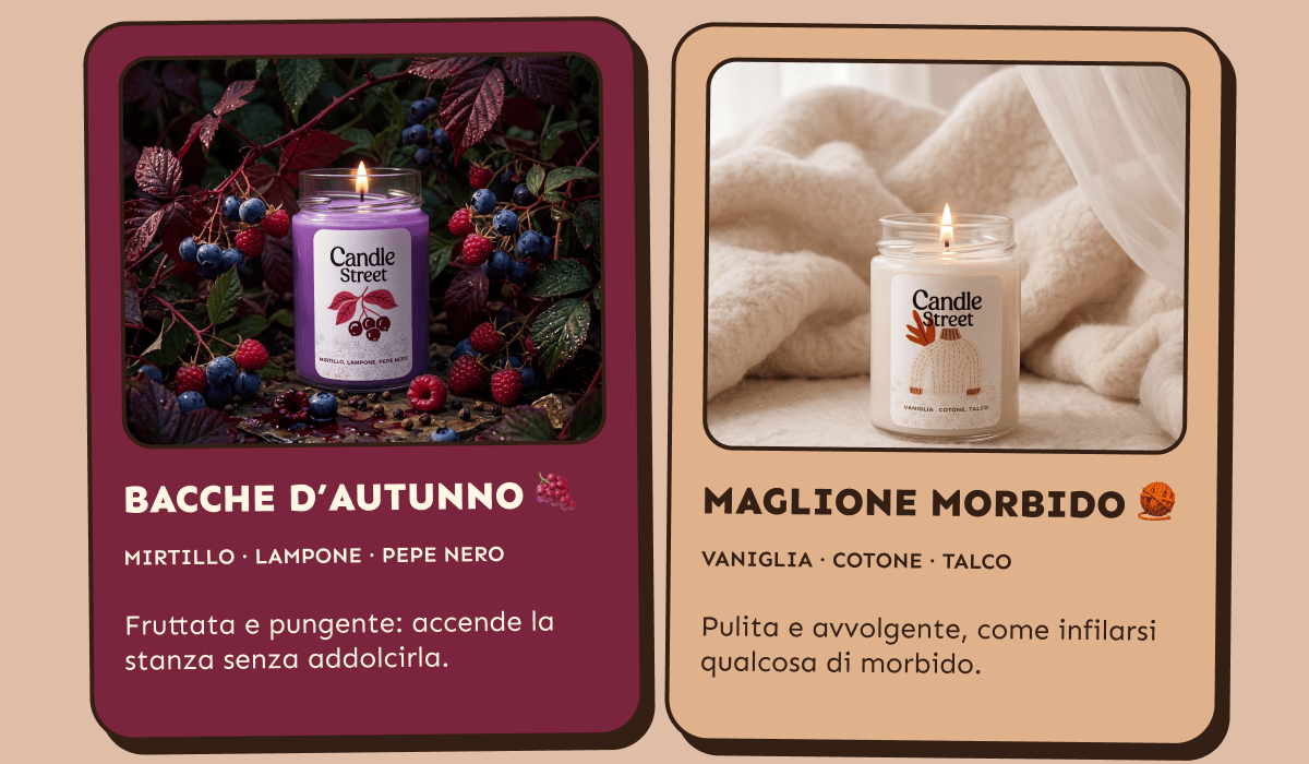 Bacche d’autunno e Maglione morbido