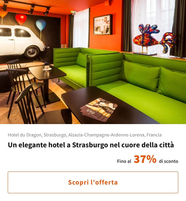 Un elegante hotel a Strasburgo nel cuore della città