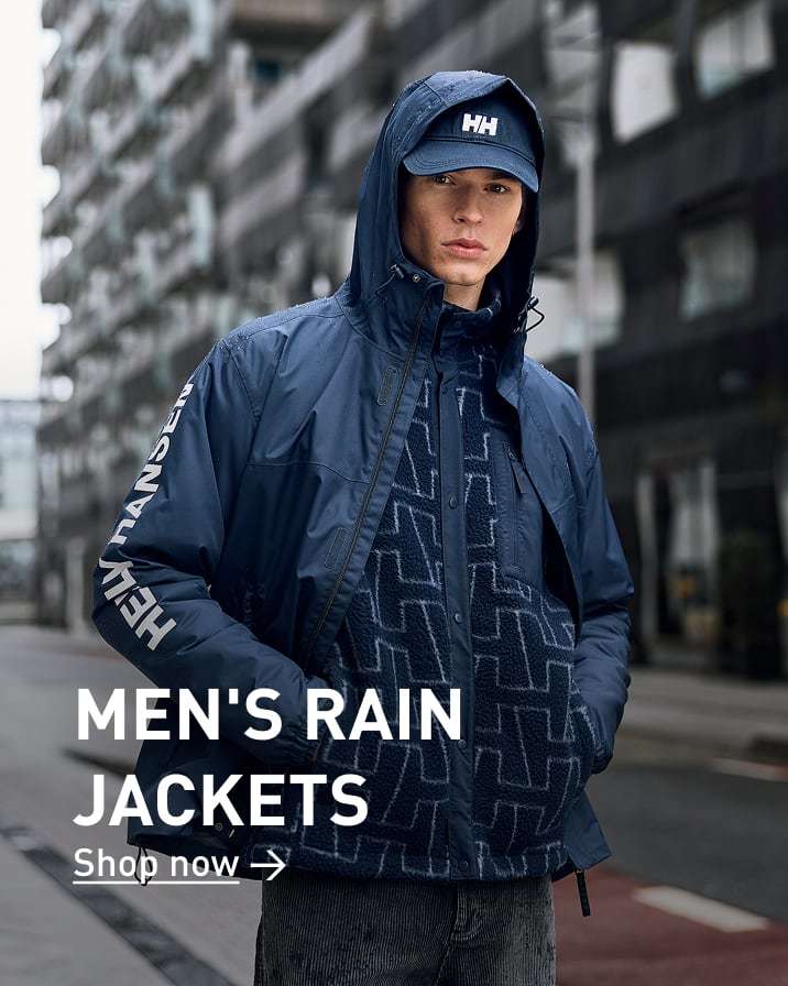 MEN'S RAIN JACKETS. Shop now