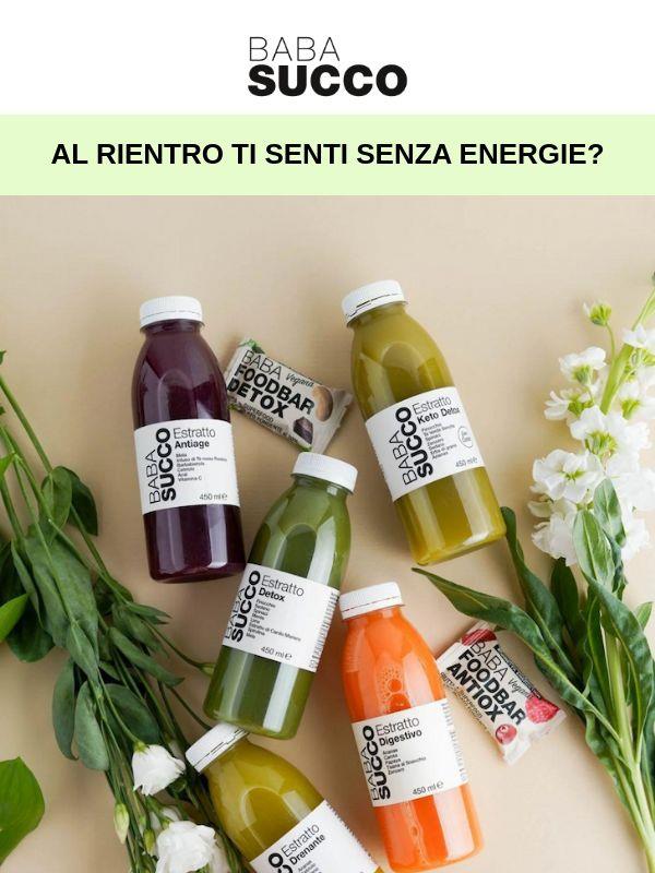 Già senza energie al rientro?