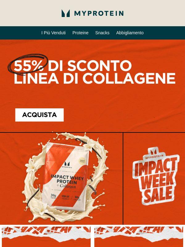 Sapevi del -55% sul Collagene? ​👀