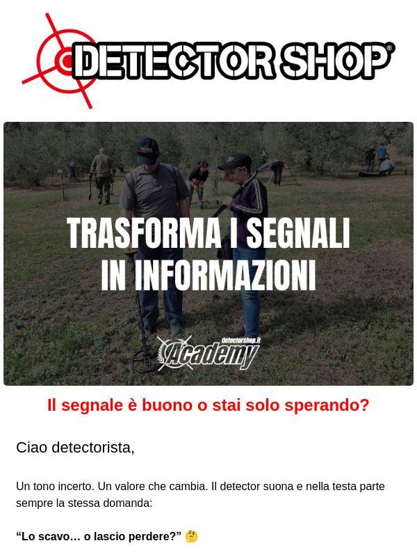 Smetti di indovinare quando il detector suona