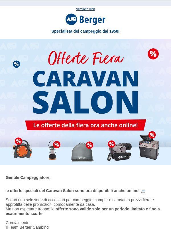 Le offerte del Caravan Salon ora anche online! 🚐