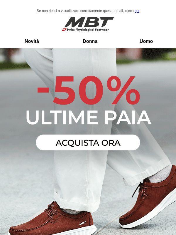 Ultime Paia al -50%