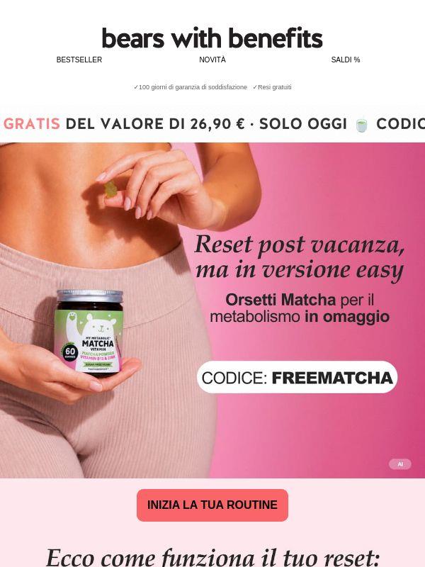 È un match(a) perfetto per il metabolismo!
