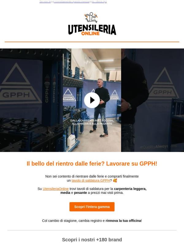 Il bello del rientro dalle ferie? Lavorare su GPPH!