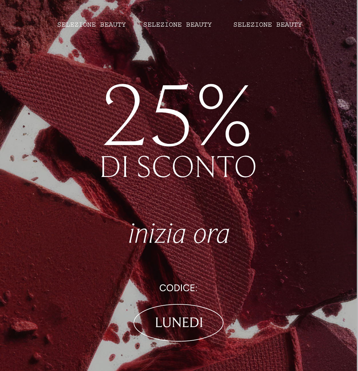 25 di sconto