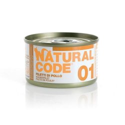 Image of Natural Code 01 Filetti di pollo 85gr umido gatto