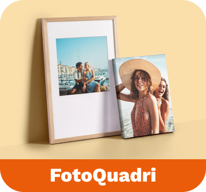 Incornicia un ricordo con un FotoQuadro