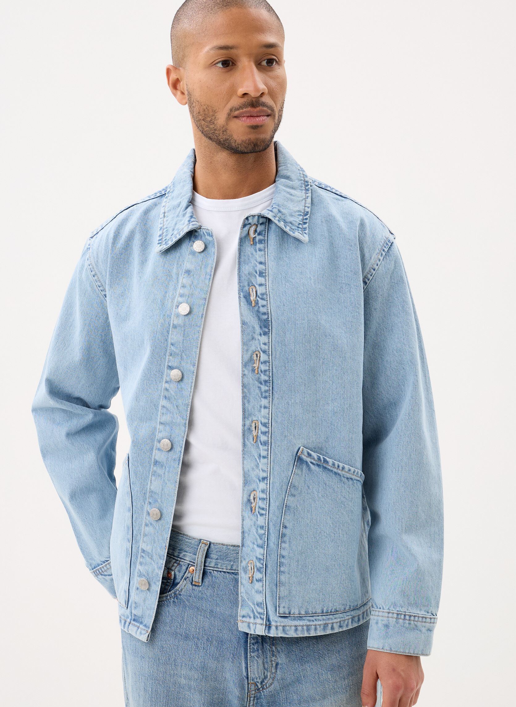 SOLID Chemises Sdtravis Overshirt homme bleu