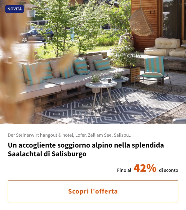 Un accogliente soggiorno alpino nella splendida Saalachtal di Salisburgo
