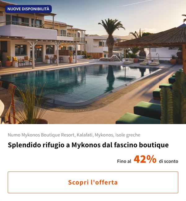 Splendido rifugio a Mykonos dal fascino boutique