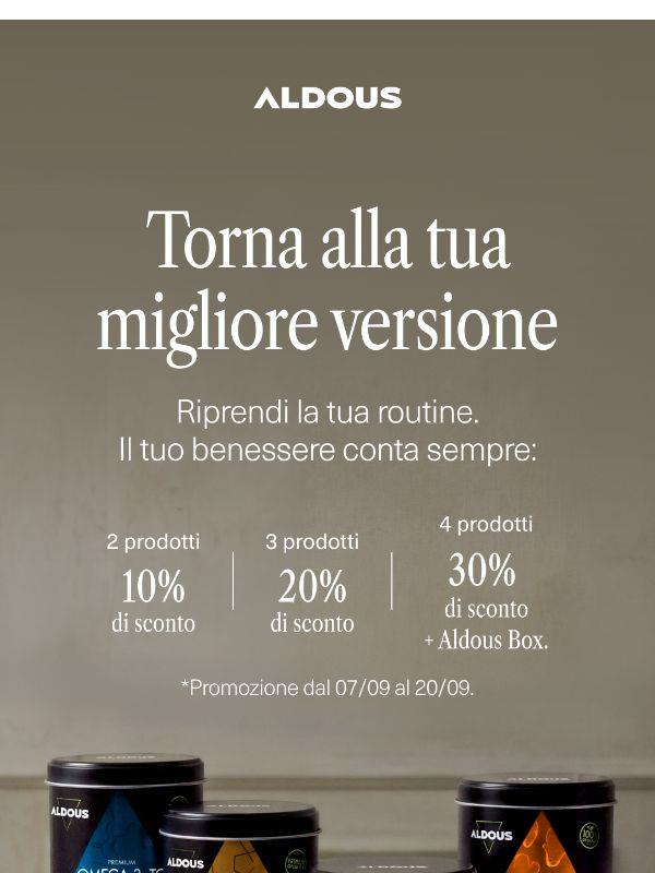 Torna alla tua versione migliore: fino al -30%