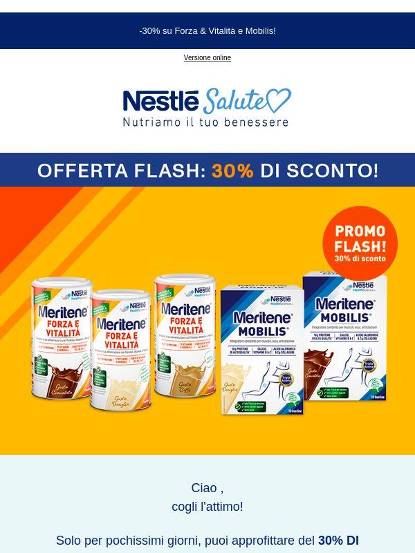 PROMO FLASH: -30% su Meritene⚡
