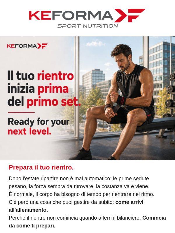Il tuo rientro inizia prima del primo set