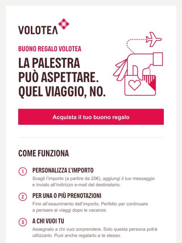 Di nuovo in palestra? Meglio un nuovo viaggio ✈️️