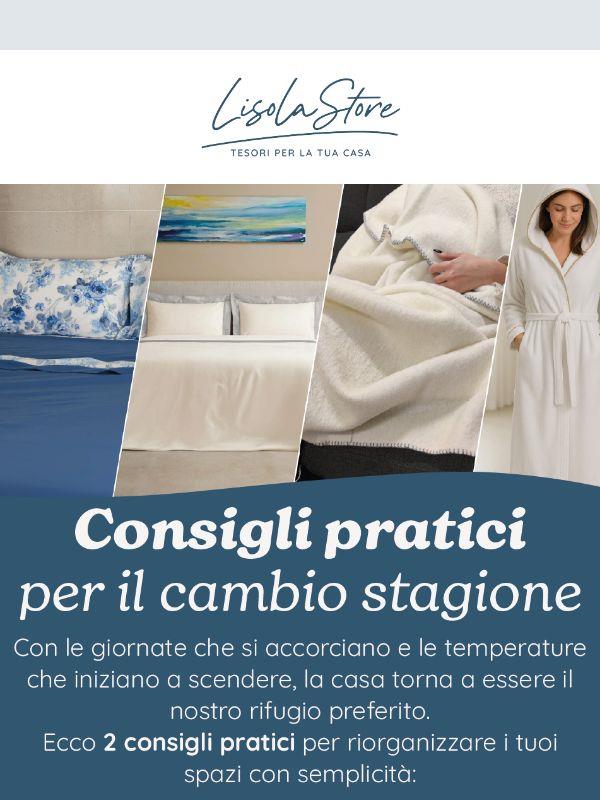 💡Scopri 2 consigli pratici per riorganizzare la tua casa per il cambio stagione