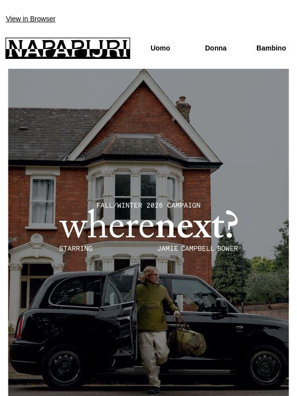 WhereNext? Con Jamie Campbell Bower