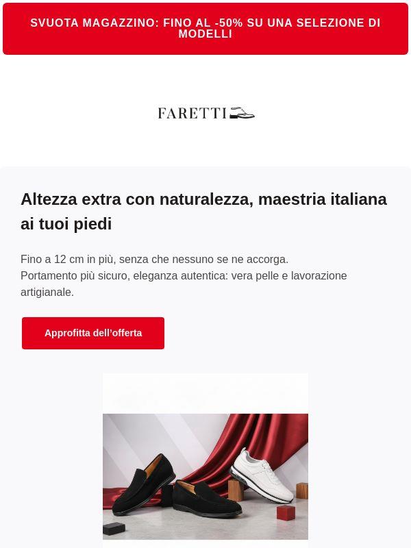 👞 Fino al -50% su scarpe con rialzo