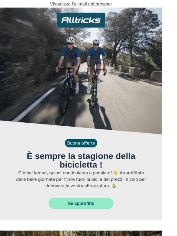 ☀️ Il bel tempo continua, e anche le promozioni!