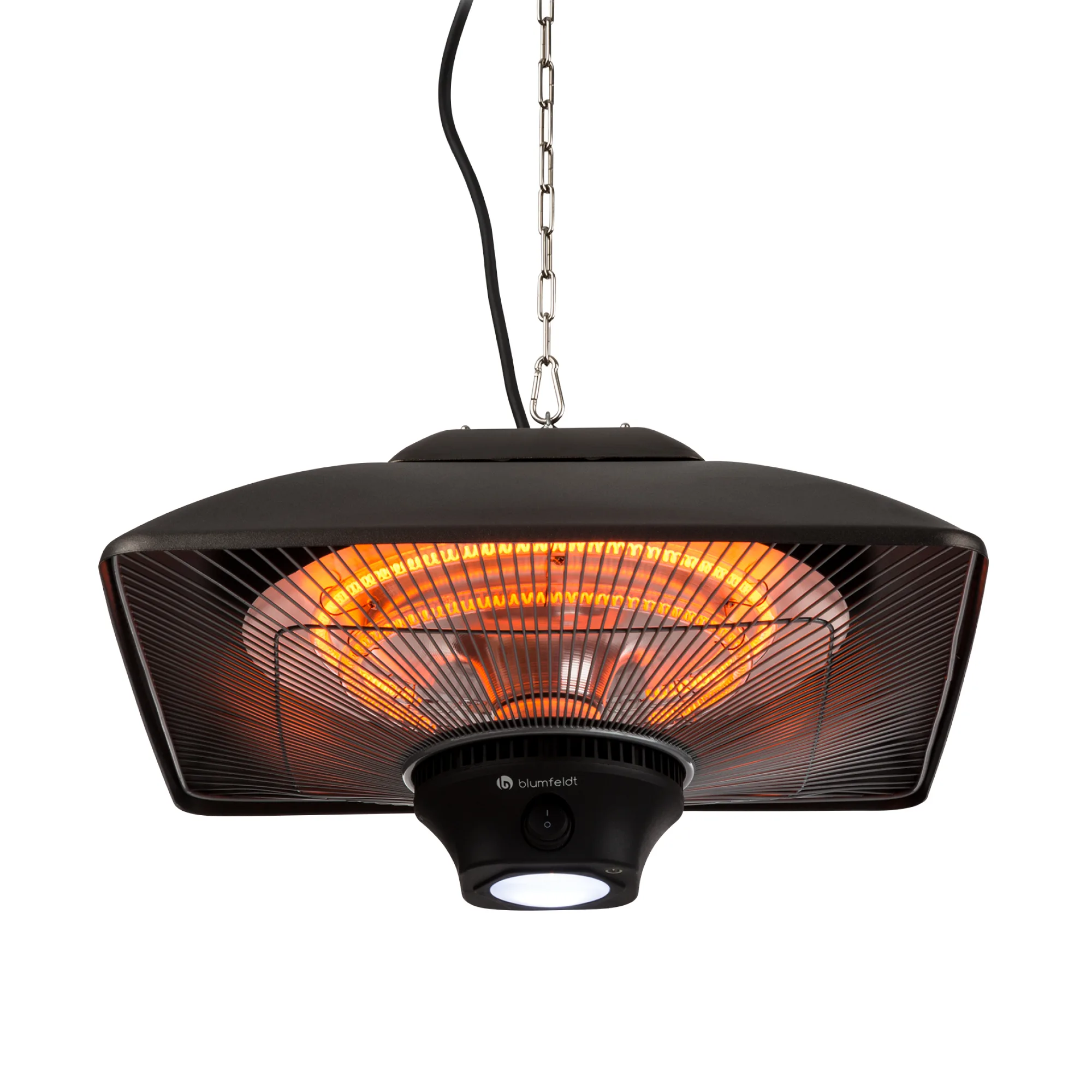 Heat Square 2000W Riscaldamento a Soffitto Nero