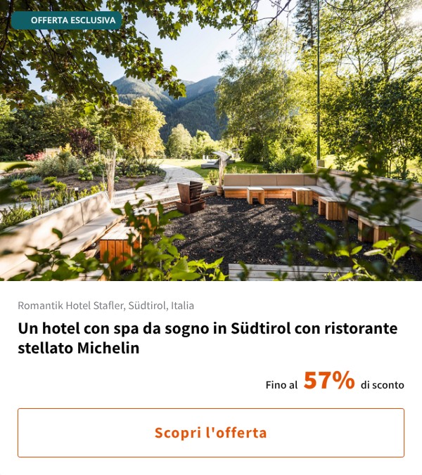Un hotel con spa da sogno in Südtirol con ristorante stellato Michelin
