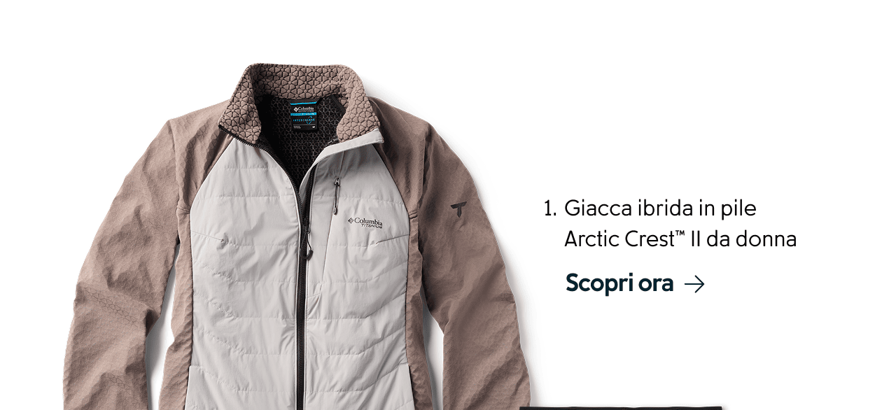 Giacca ibrida in pile Arctic Crest™ II da donna