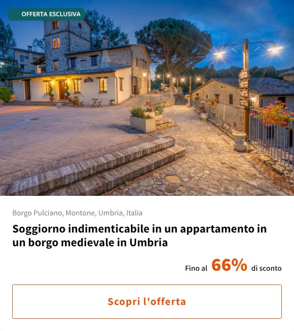 Soggiorno indimenticabile in un appartamento in un borgo medievale in Umbria