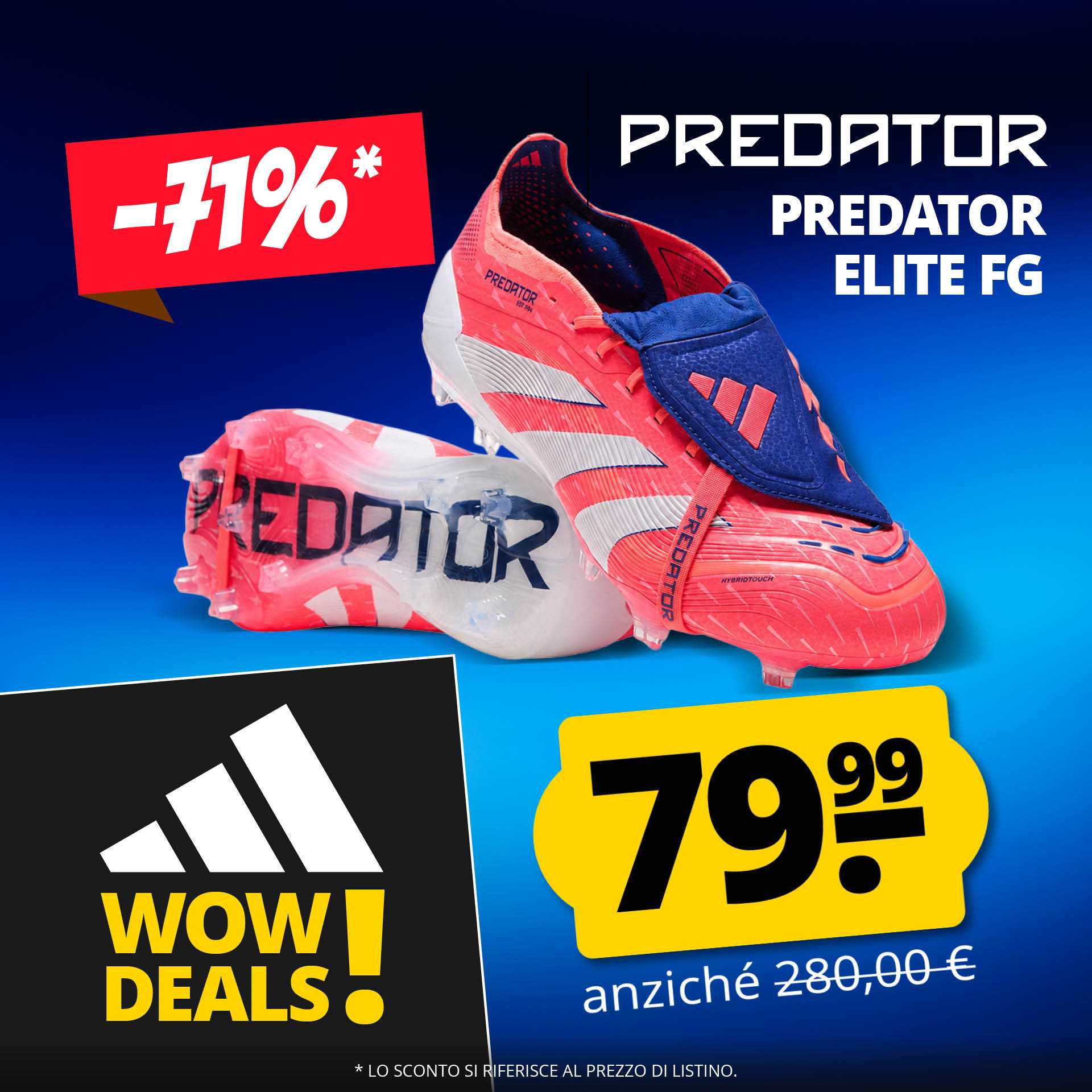 adidas predator elite ft fg uomo scarpe da calcio