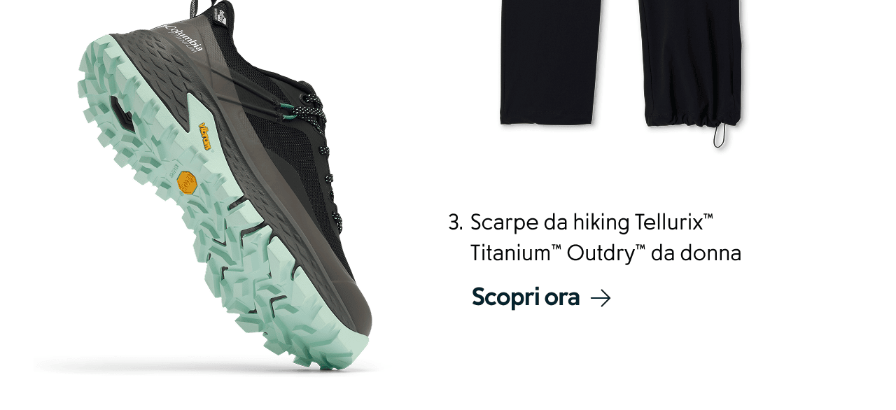 Scarpe da hiking Tellurix™ Titanium™ Outdry™ da donna