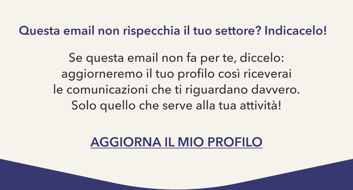 Aggiorna il mio profilo.