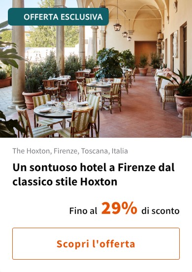 Un sontuoso hotel a Firenze dal classico stile Hoxton