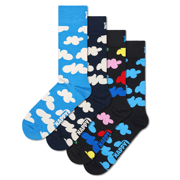 Set regalo Cloudy Socks in confezione da 4