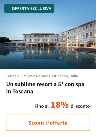 Un sublime resort a 5* con spa in Toscana
