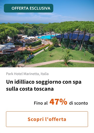 Un idilliaco soggiorno con spa sulla costa toscana